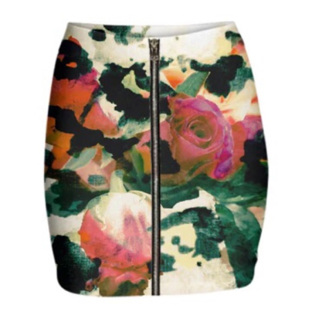 Fabric design by me. “Anarchy of Roses” Collection